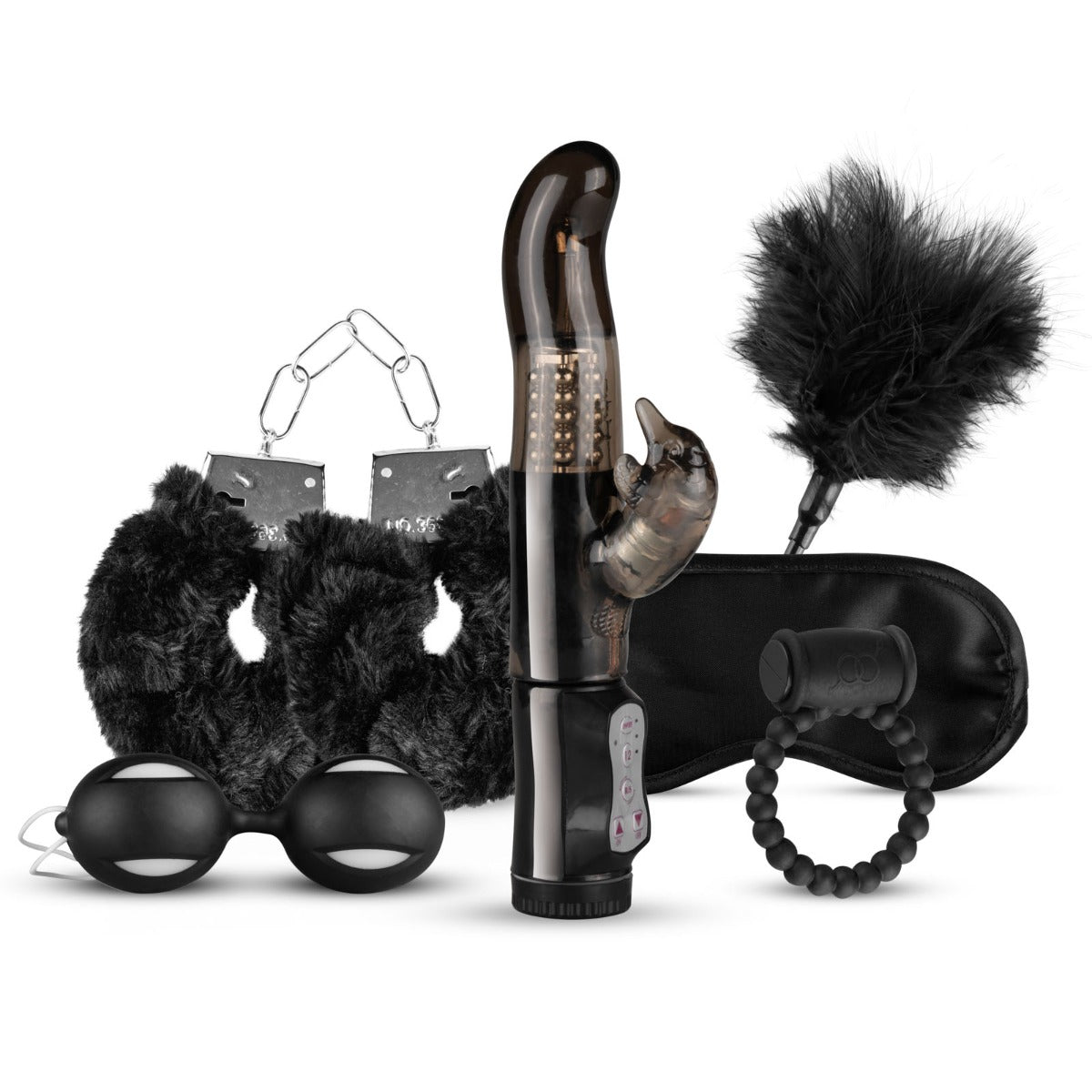 Sex Toy Kits Loveboxxx I Love Black Couples Bondage Sex Toy Gift Set   