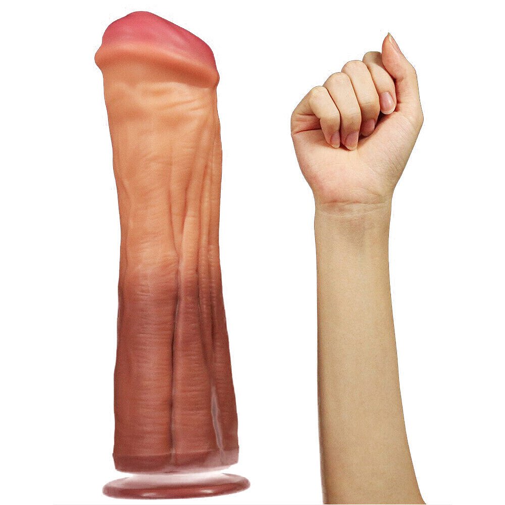 > Sex Toys > Other Dildos Lovetoy 12 Inch Dual Layered Silicone Horse Cock   