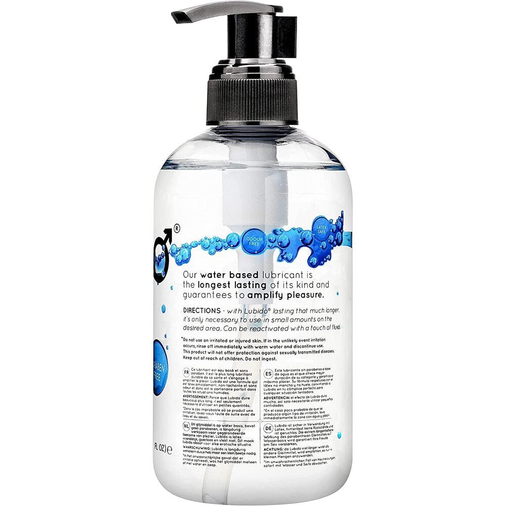 > Relaxation Zone > Lubricants and Oils Lubido 250ml Paraben Free Water Based Lubricant   