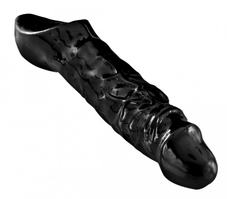 Penis Sleeves & Extenders Mamba Cock Sheath Black   