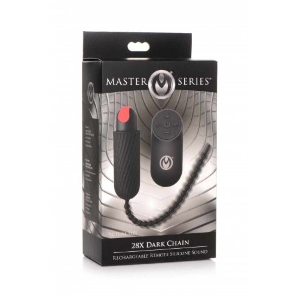 Electro Medical Master Series 7X Dark Chain Rechargeable Remote Silicone Sound   