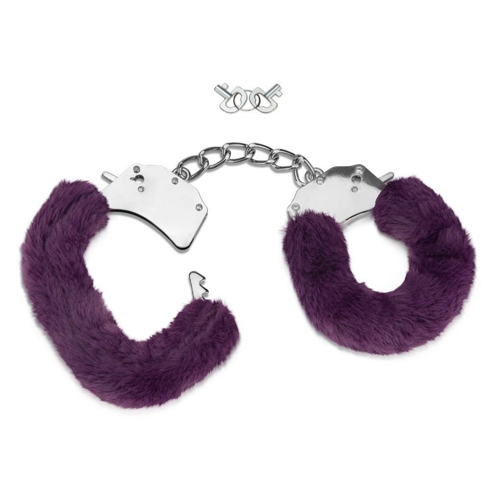 > Bondage Gear > Handcuffs Me You Us Furry Handcuffs Purple   