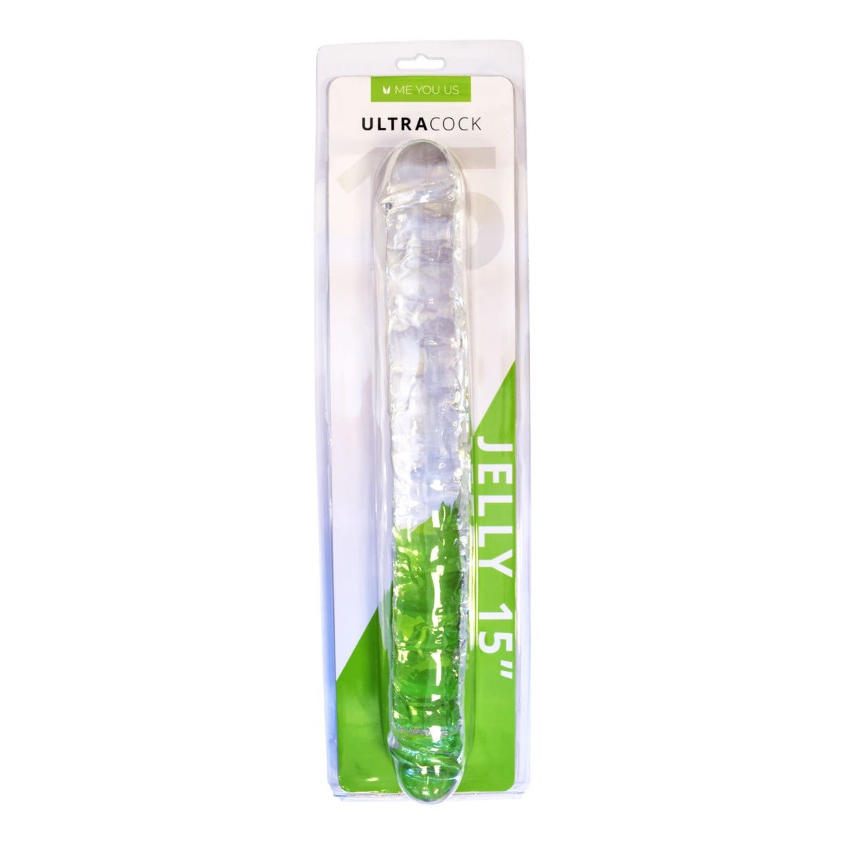 Dildos Me You Us Ultra Cock Clear Jelly Double Ended Dildo (15)"   
