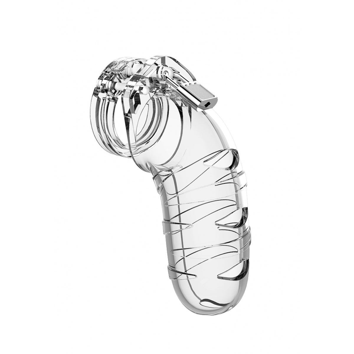 Chastity Devices Model 05 - Chastity - 5.5 - Cock Cage - Transparent"   