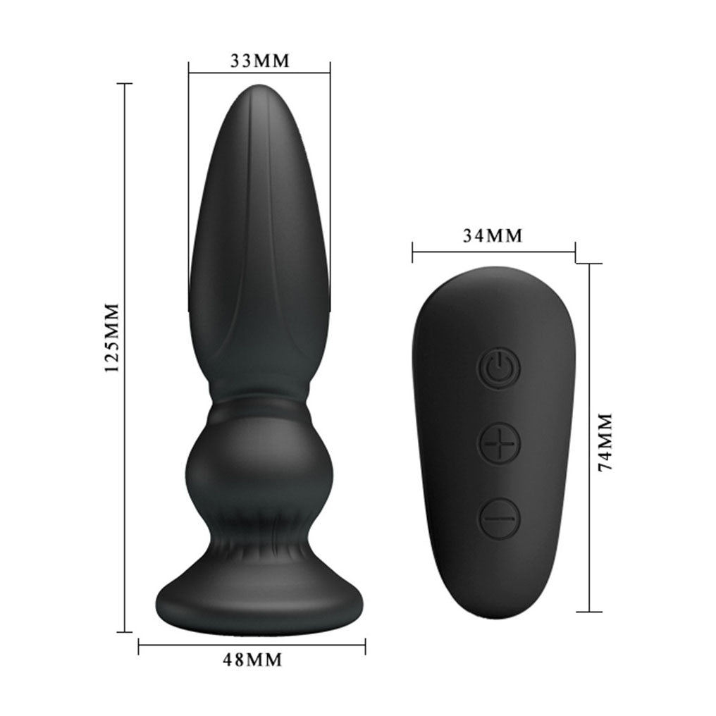 Vibrating Butt Plugs Mr Play Powerful Vibrating Anal Plug   