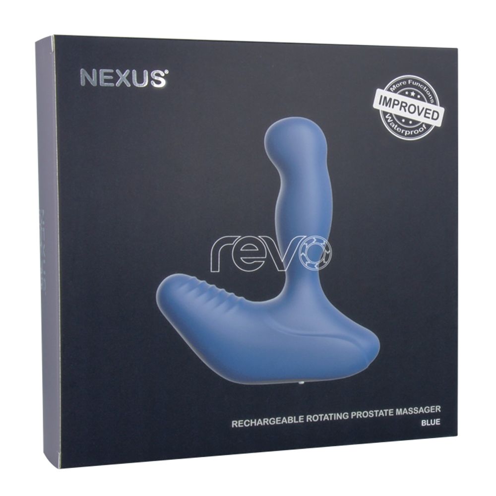 Prostate Massagers Nexus Revo Blue Prostate Massager Blue   