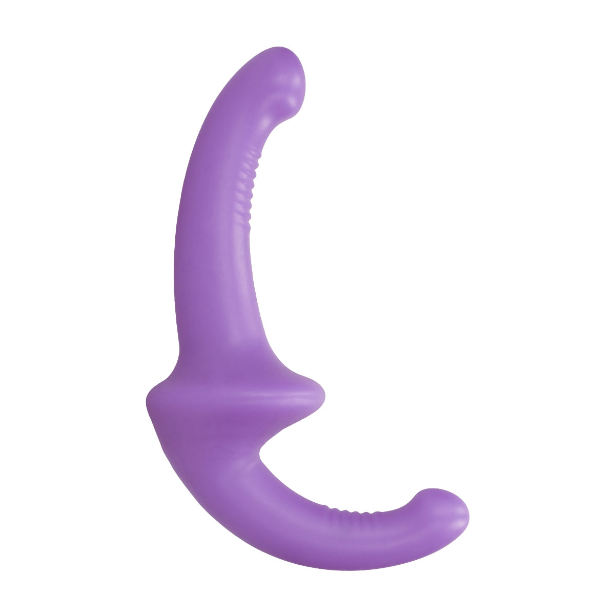 Strap Ons Silicone Strapless Strapon - Purple   