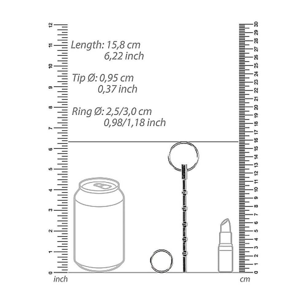 > Bondage Gear > Medical Instruments Ouch Stainless Steel Dilator With Ring   