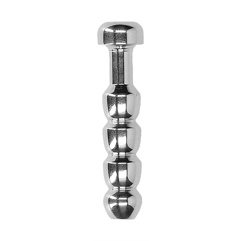 > Bondage Gear > Medical Instruments Ouch Urethral Sounding Stainless Steel Ridged Plug   