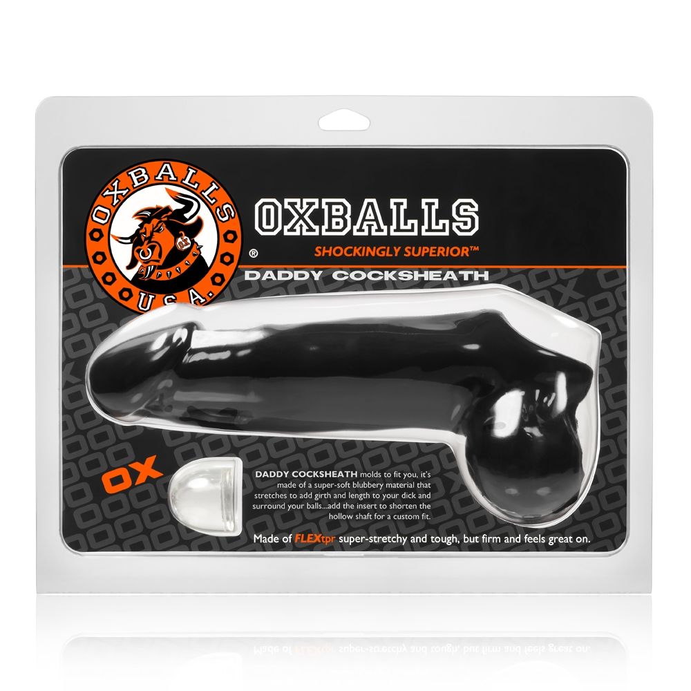 Penis Sleeves & Extenders Oxballs Daddy Black   