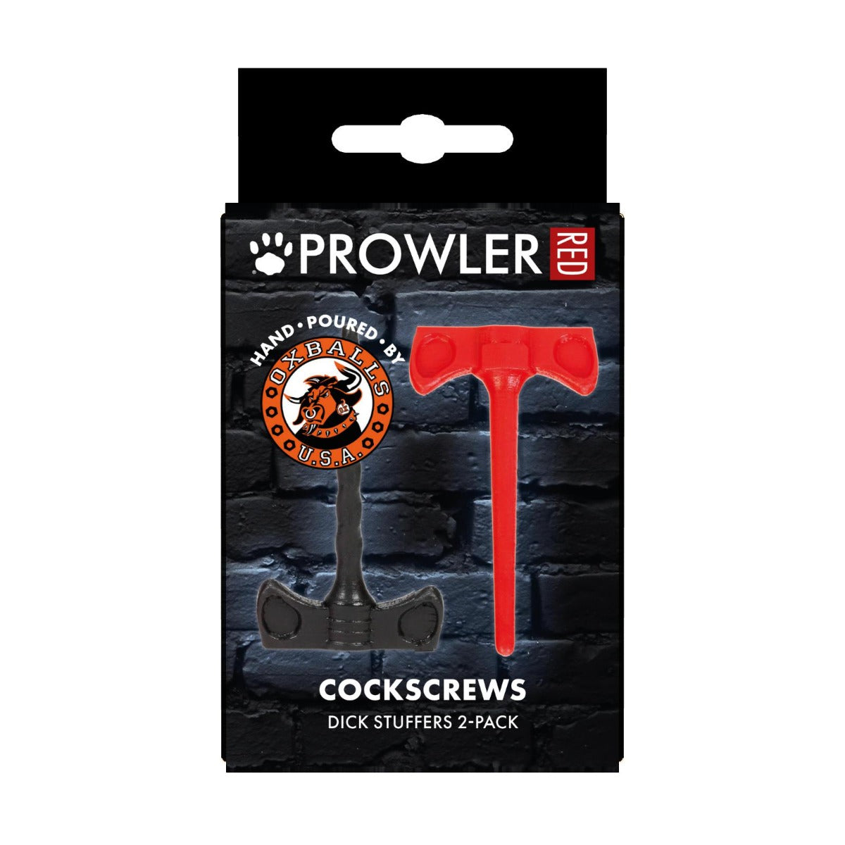 Electro Medical Prowler RED COCKSCREWS by Oxballs   