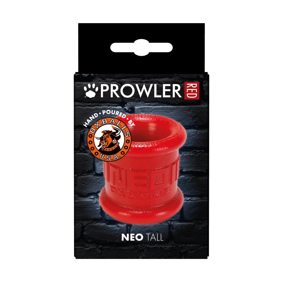Cock Rings Prowler RED By Oxballs Neo Tall Ball Stretcher Red   
