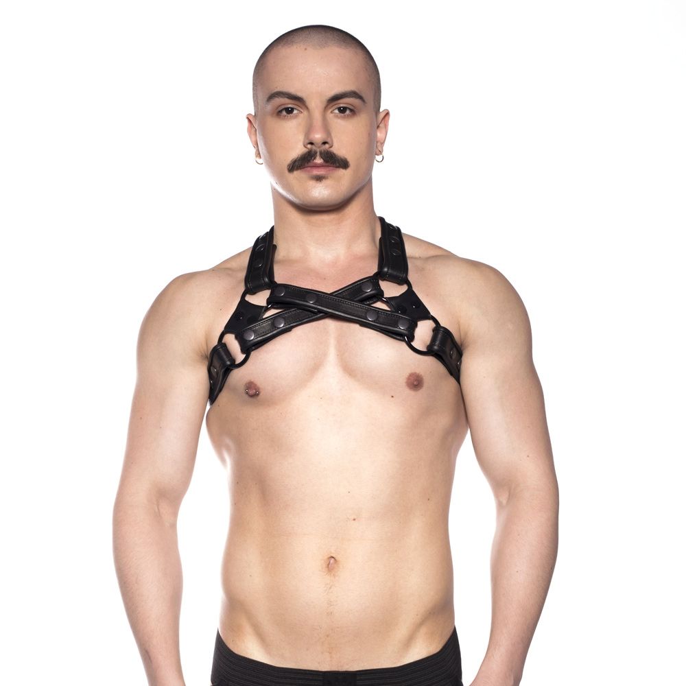 Bondage Harness Prowler RED Cross Harness  Black S/M   