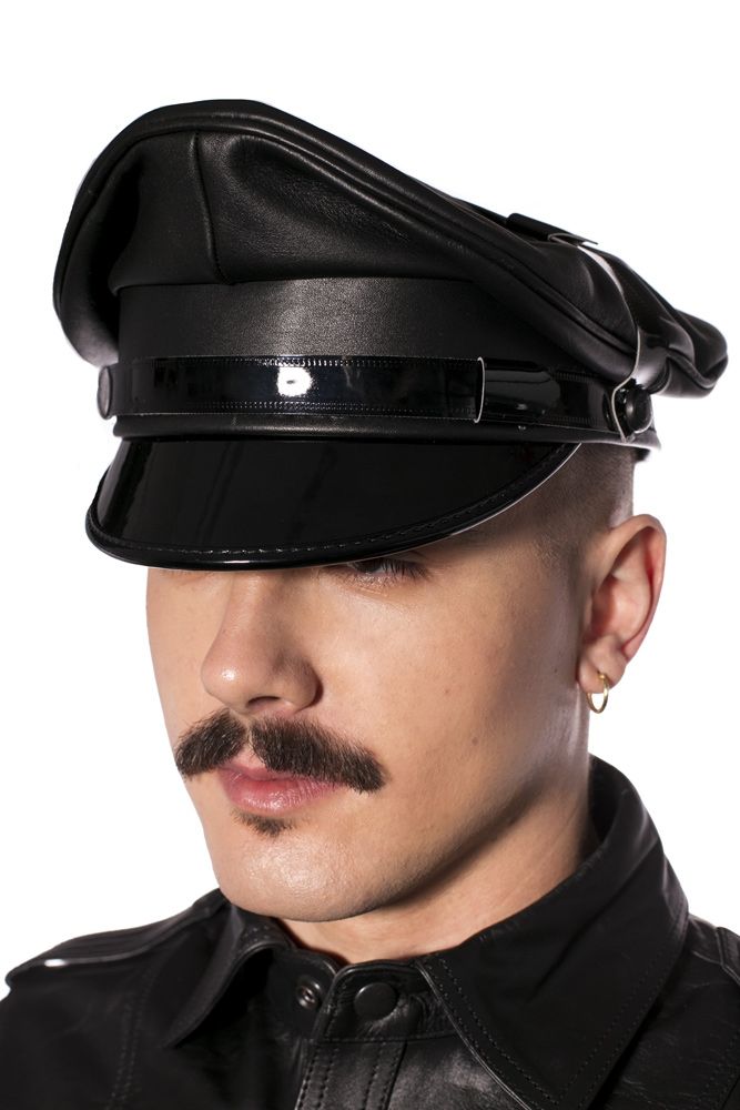 Fetish Wear - caps Prowler RED Military Cap Black 59cm   