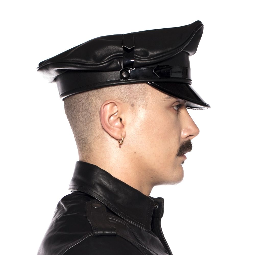Fetish Wear - caps Prowler RED Military Cap Black 55cm   