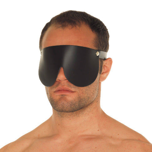 > Bondage Gear > Masks Leather Blindfold   