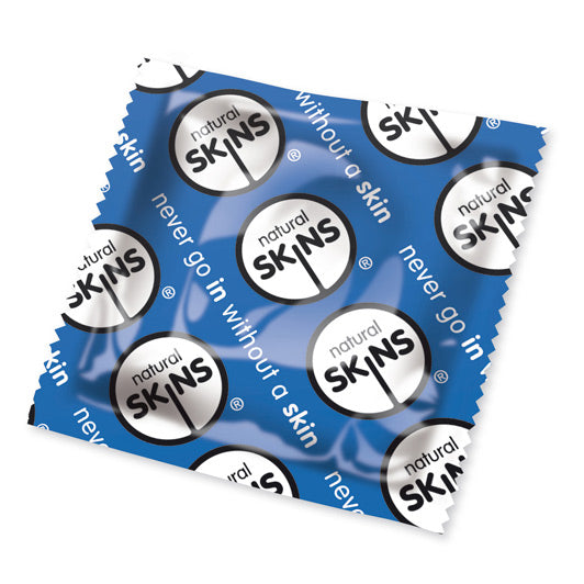 > Condoms > Natural and Regular Skins Condoms Natural x50 (Blue)   