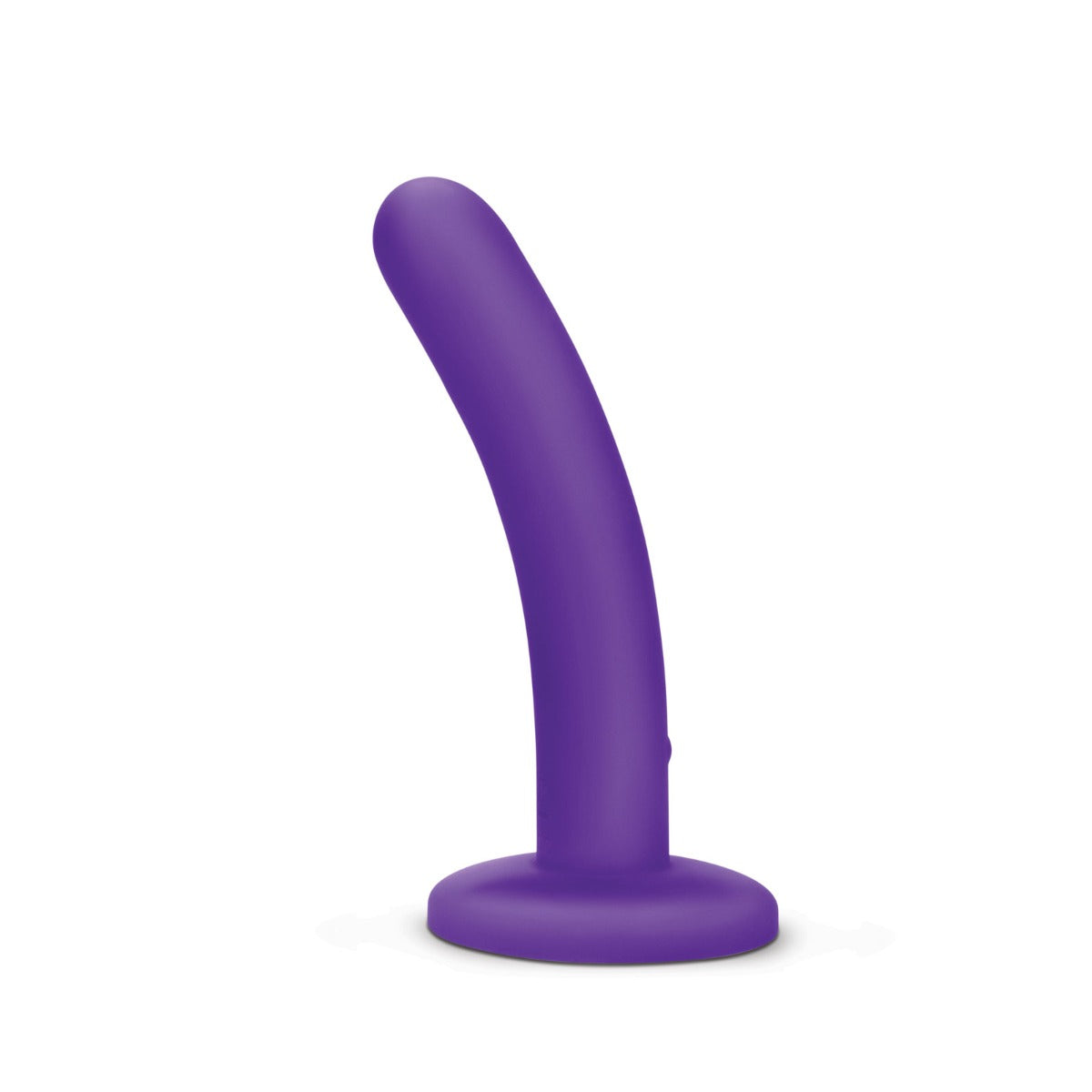 Vibrators Whipsmart 5 inch Rechargeable Slimline Vibrating Dildo - Purple   
